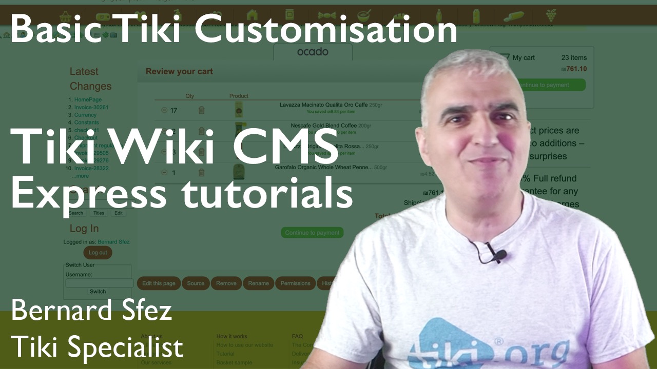 09   Basic Tiki Customisation Thumbnail