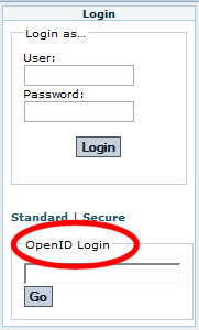 Login module with OpenID