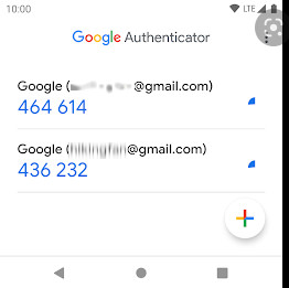 Google virtual MFA device
